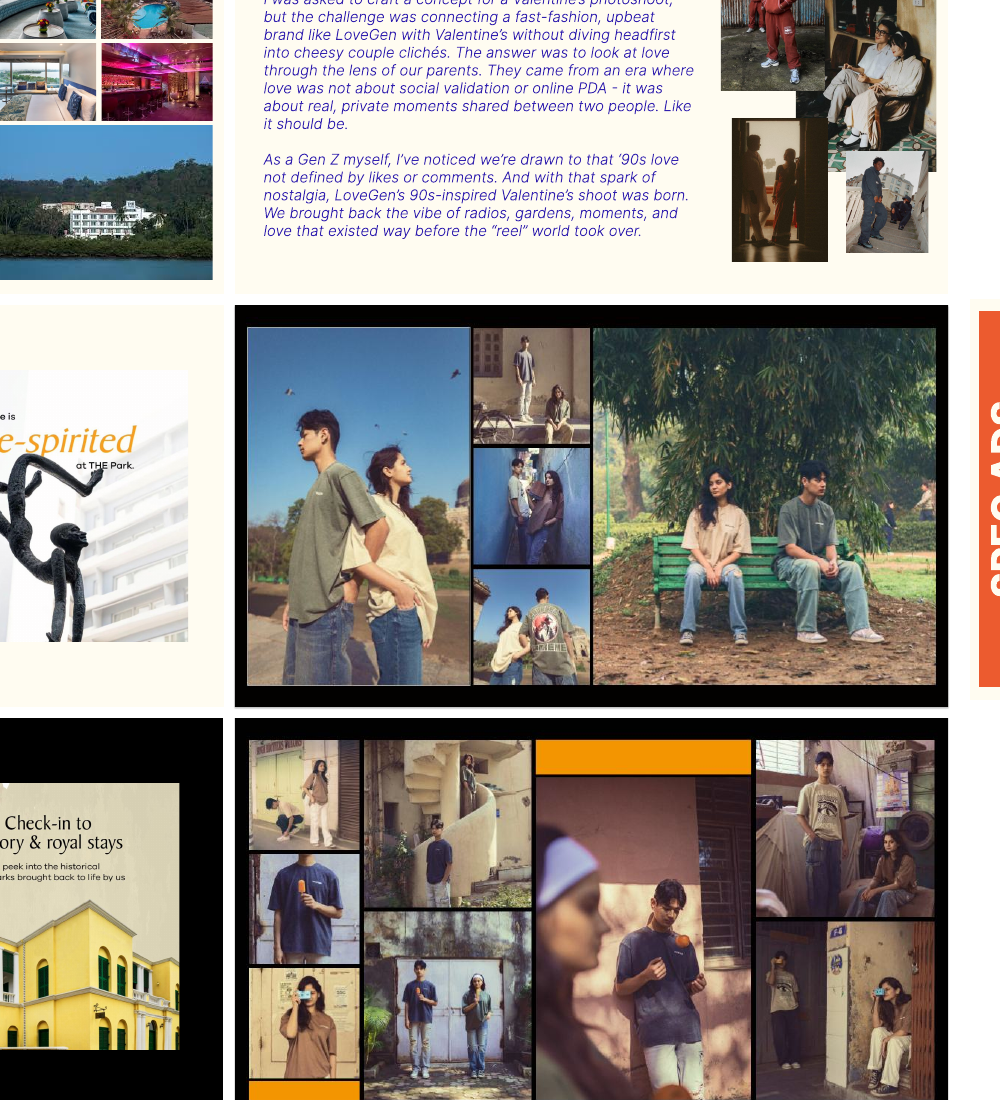 THE PARK HOTELS — selected project artwork